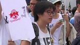 Protičínské protesty na hongkongských univerzitách