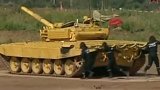 Rusko uspořádalo tankový biatlon