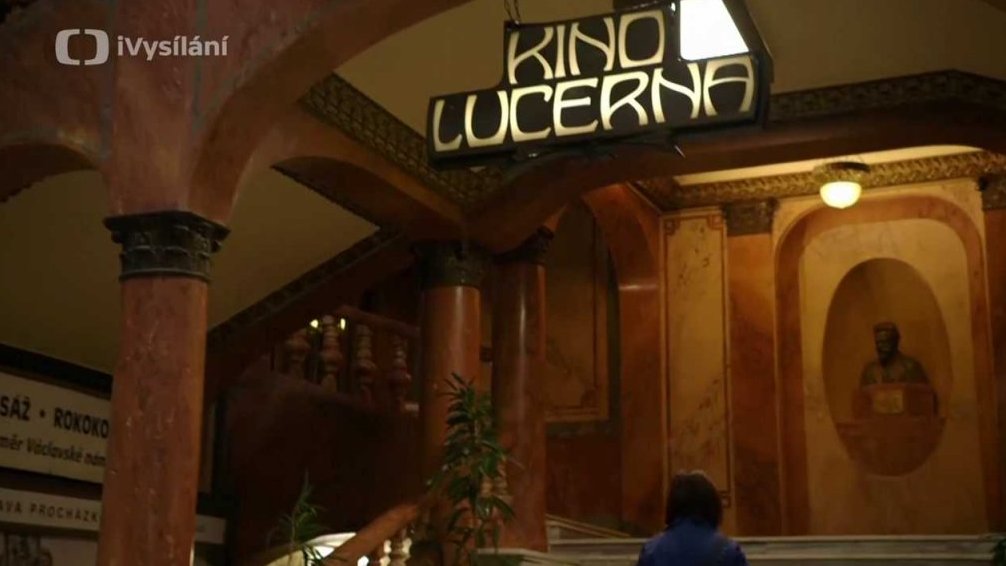 Reportáž z natáčení dílu o kině Lucerna