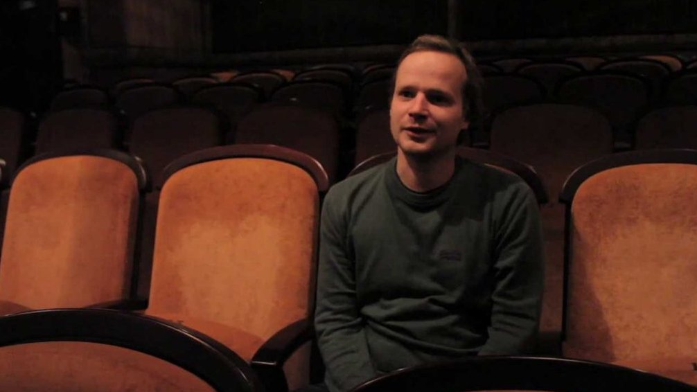 Kryštof Hádek při natáčení filmu
