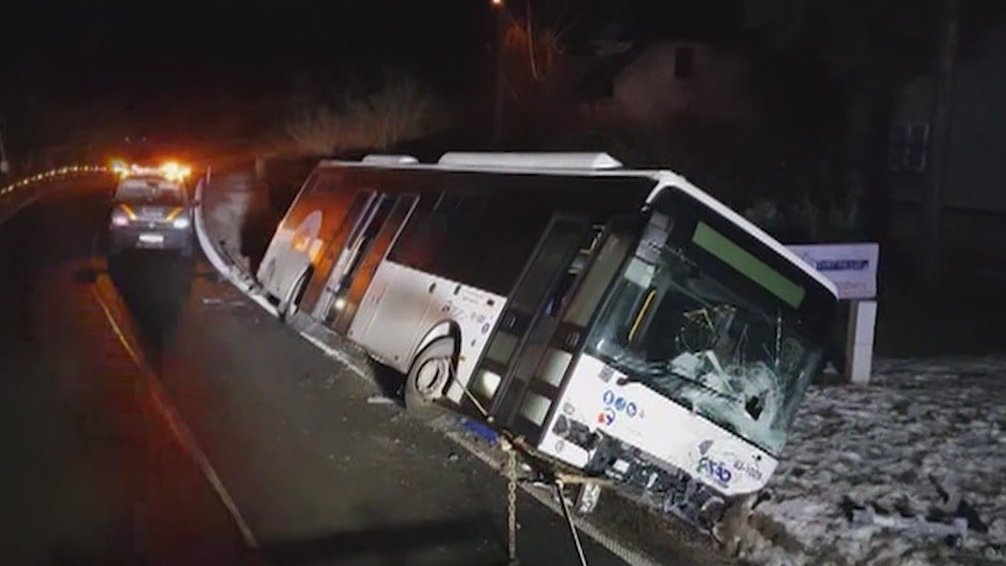Nehoda autobusu