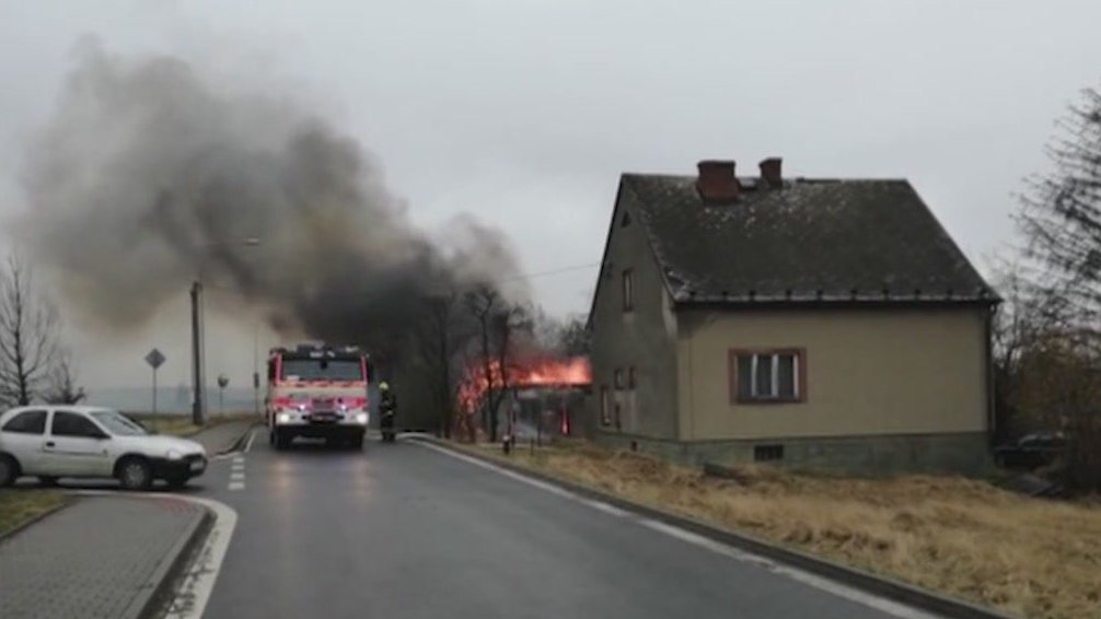 Požár