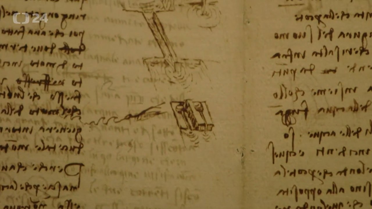 Leonardo byl ambidextr