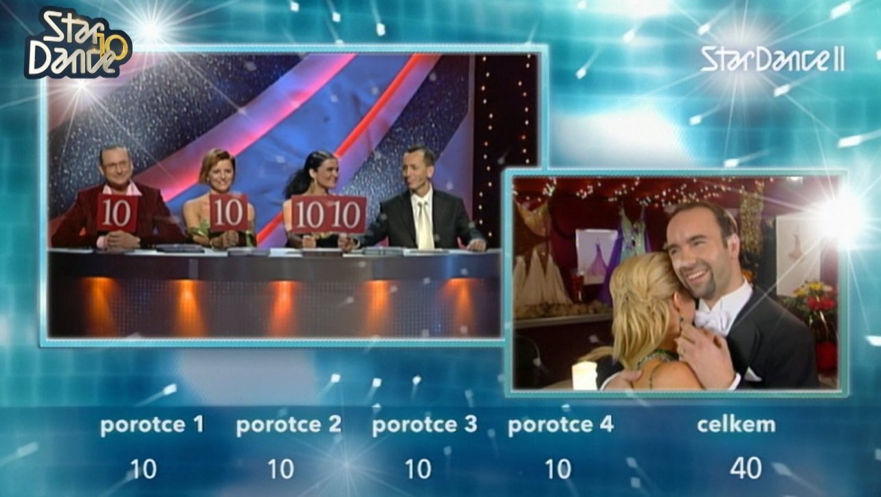 Aleš Valenta a Iva Langerová tančí slowfox