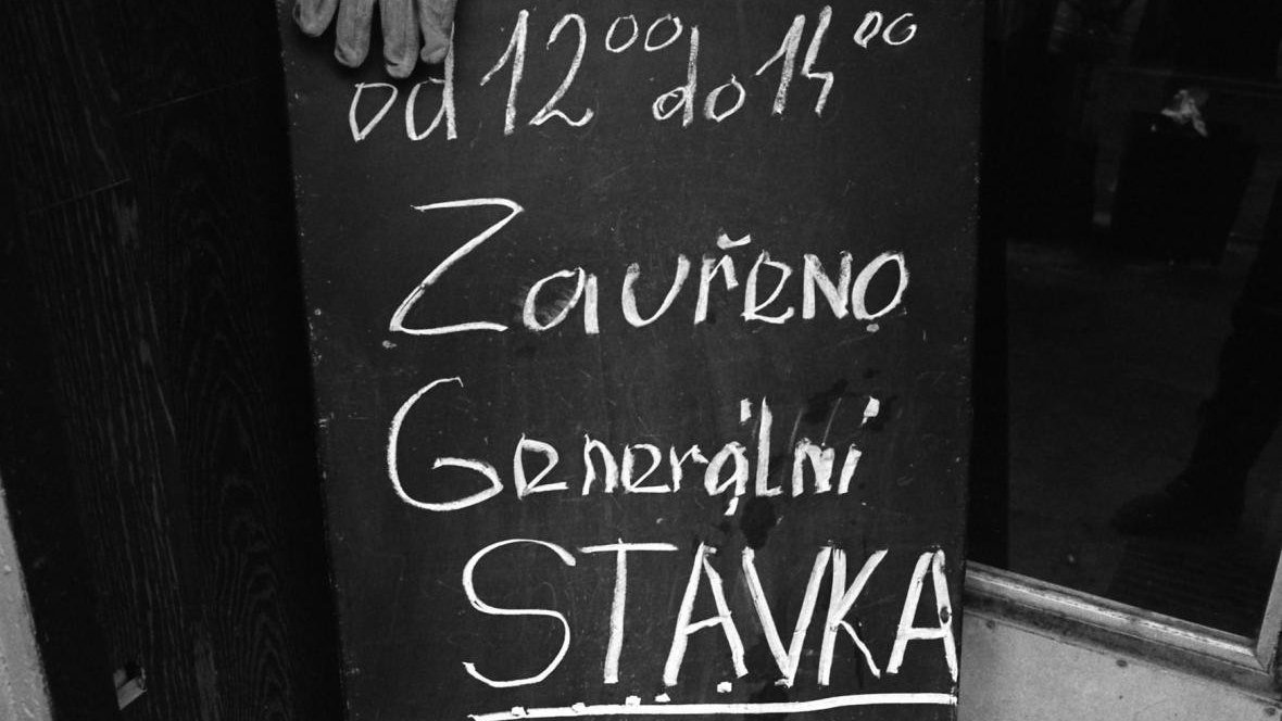 Generální stávka v republice