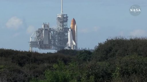 Jak startuje raketoplán