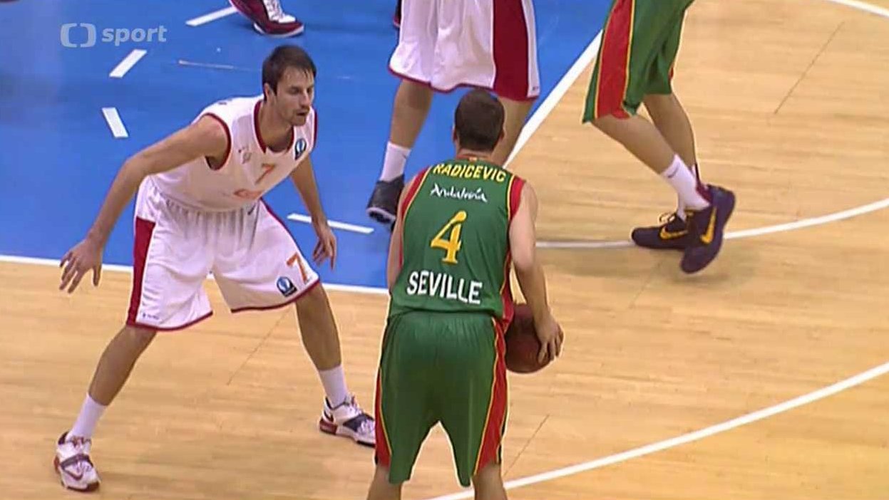 EuroCup v basketbalu: Baloncesto Sevila - ČEZ Basketbal Nymburk