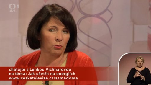 Domácí ekonomika - Lenka Vichnarová (chat) - 1. část