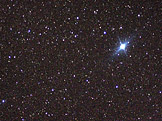 Hvězda Canopus zachycená z ISS (foto: NASA, zdroj: Wikimedia)