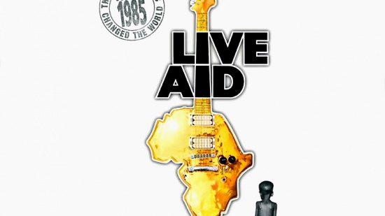 Live Aid - logo festivalu, 1985