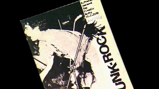 "Punk Rock v Divadle hudby" - přednáška J. Vlčka na 6. PJD, 1978