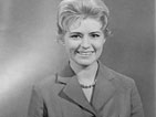 Milena Vostřáková - jedna z velmi oblíbených hlasatelek Československé televize - 1960