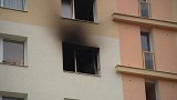 Po požáru sedmipatrového domu v Plzni je v nemocnici šest lidí