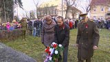 Slavnostní salvou čestné stráže vyvrcholily oslavy Dne válečných veteránů v Chomutově