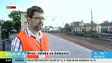 Brno: výluka na železnici
