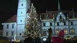 Rozsvícení stromu v Olomouci