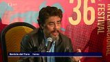 Oceněný Benicio del Toro