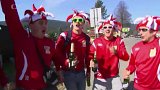 Na mistrovství světa v letech na lyžích už do Harrachova přijely tisíce fanoušků