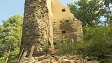 Zřícenina hradu Zlenice se opravuje
