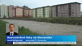 Rozvodněné řeky na Slovensku