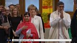 Malala převzala Nobelovu cenu