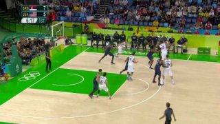 Basketbal: USA - Srbsko