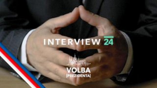 Interview ČT24 - volba prezidenta
