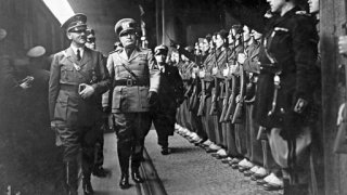 Hitler a Mussolini