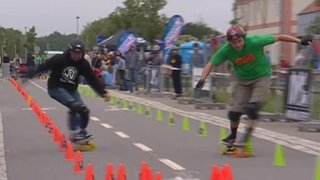 Český pohár ve slalomu na skateboardu Praha