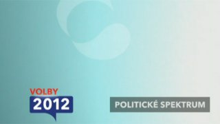 Politické spektrum - krajské volby 2012