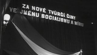 Celostátní shromáždění kulturní fronty v Národním divadle