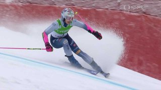 SP Andorra - 1. kolo obřího <em>slalom</em>u žen (celý přenos)