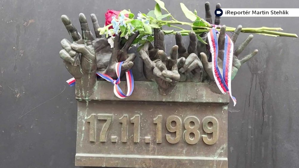 Připomínka 17. listopadu v Praze