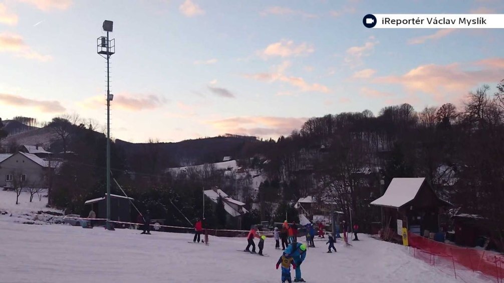 Lyžov&aacute;n&iacute; v are&aacute;lu Rusava