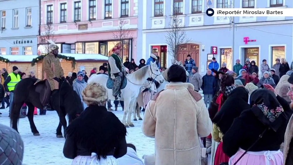 Tři  kr&aacute;lov&eacute; v Třeb&iacute;či