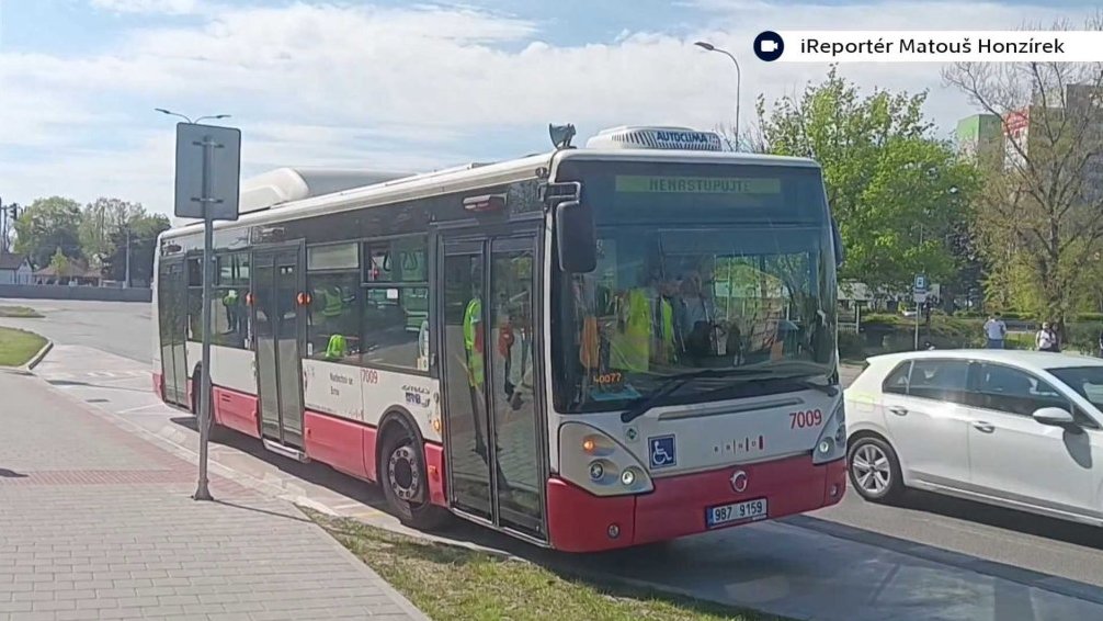 Fotoj&iacute;zda autobusem v Brně