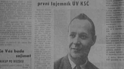 Alexander Dubček se stal generálním tajemníkem ÚV KSČ