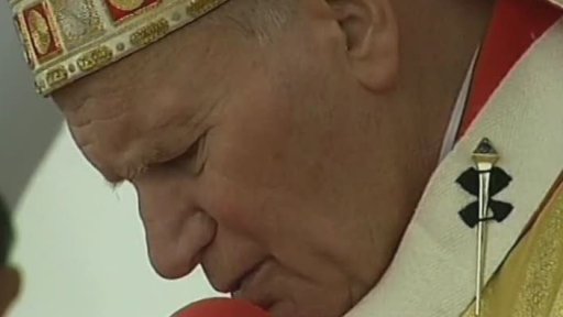 Papež Jan Pavel II. v Olomouci svatořečil Jana Sarkandra a Zdislavu z Lemberka