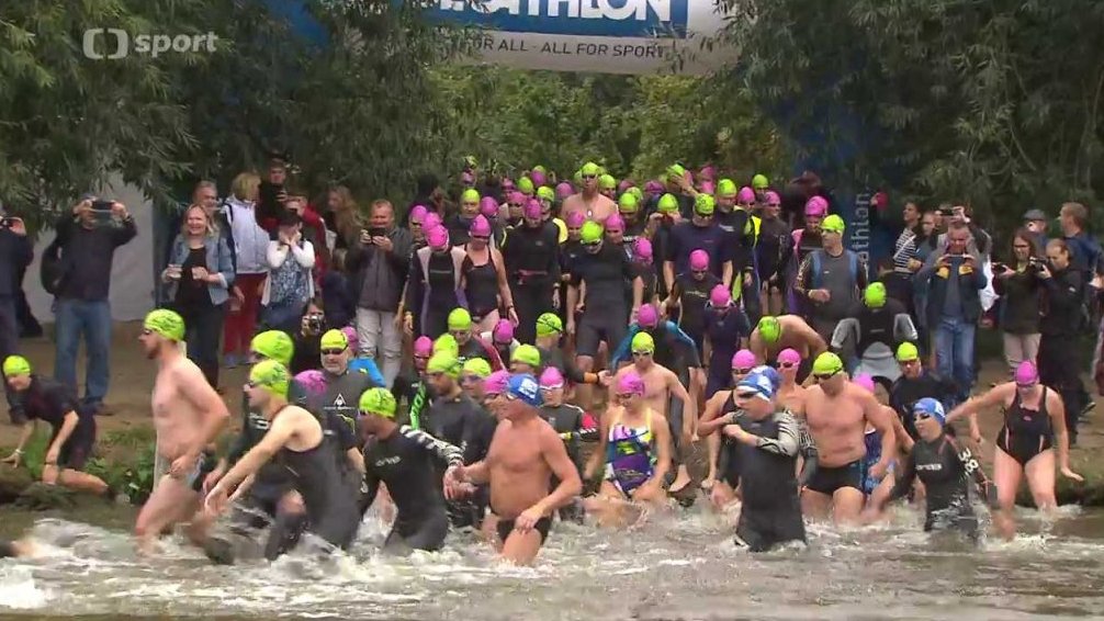 Sport v regionech Prague City Swim — Česká televize