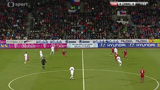 Fotbal: Česko - Dánsko
