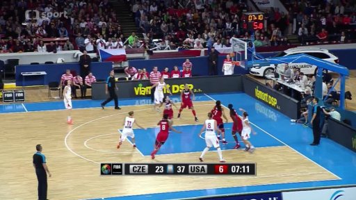 Basketbal: Česko - USA