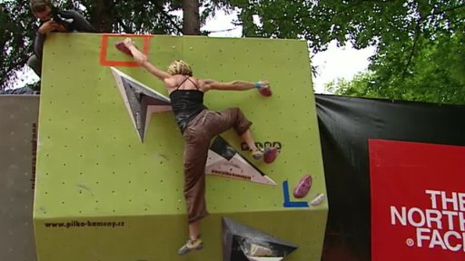 Sportovní lezení: M ČR v boulderingu 2012