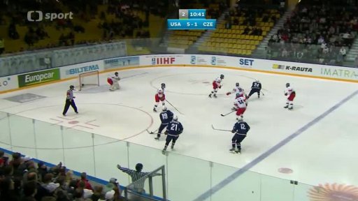 MS v hokeji do 18 let 2014: USA - Česko (finále)
