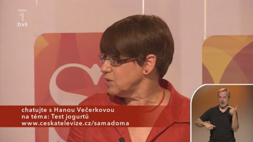 Test - test jogurtů - Hana Večerková (chat) - 1. část