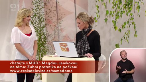 Zubní protetika na počkání - MUDr. Magda Janíková (chat) - 1. část