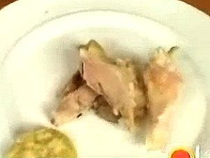 Ovar s jablkovým křenem neboli vejmrdou