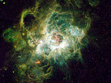 Oblak ionizovaného vodíku v Galaxii v Trojúhelníku