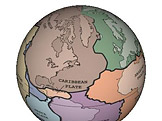 Tektonické desky Země (foto: TFCforever, wikimedia.org)