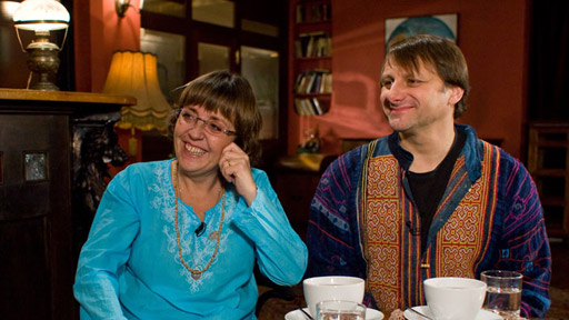 Na plovárně: Barbora Hrzánová a Radek Holub