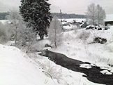Vltavský luh – Teplá Vlatava v zimě (foto: Jitka Erbenová, wikimedia.org)
